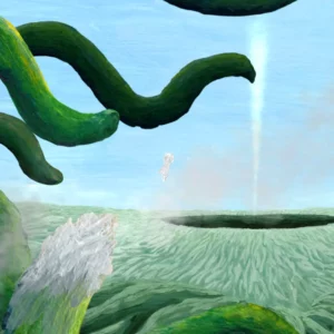 Der Einstieg in das Auge.