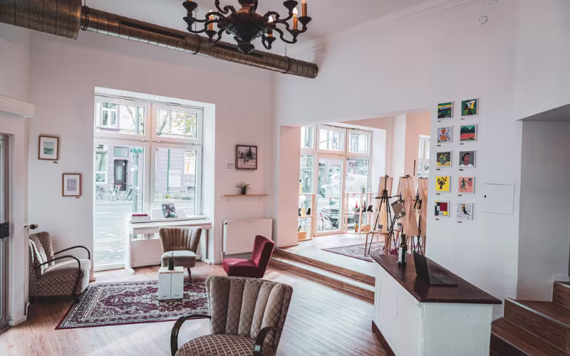 Location von Entkorkte Kunst in Frankfurt am main Aktmalerei bei Entkorkte Kunst (3)